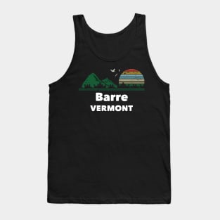 Mountain Sunset Flying Birds Outdoor Barre Vermont Tank Top